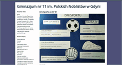 Desktop Screenshot of gim11gdynia.pl